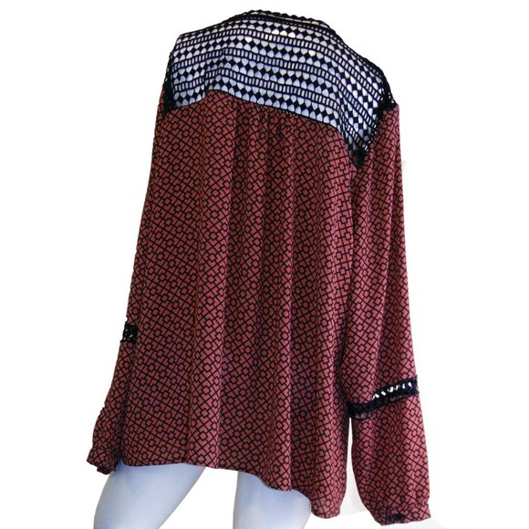 Michel Studio Collections Plus Size Blouse Size 22 - Picture 2 of 4